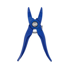 Blue One-Piece Animal Ear Tag Applicator Equipment Pliers Sheep Ear Tag Plier